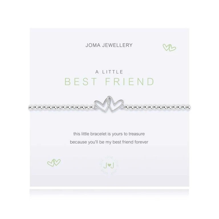 Joma Jewellery "A Little Best Friend" Bracelet - 2 Hearts
