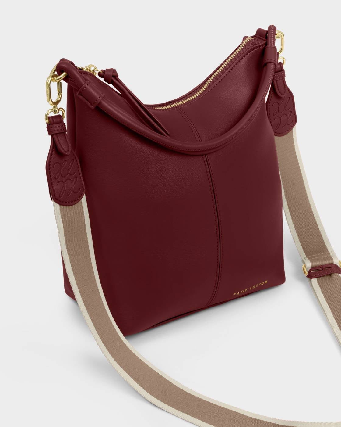 Katie Loxton - Hallie Satchel Handbag - Cherry