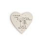 Signature Porcelain Heart Coaster - Forest Friends - Belly Button