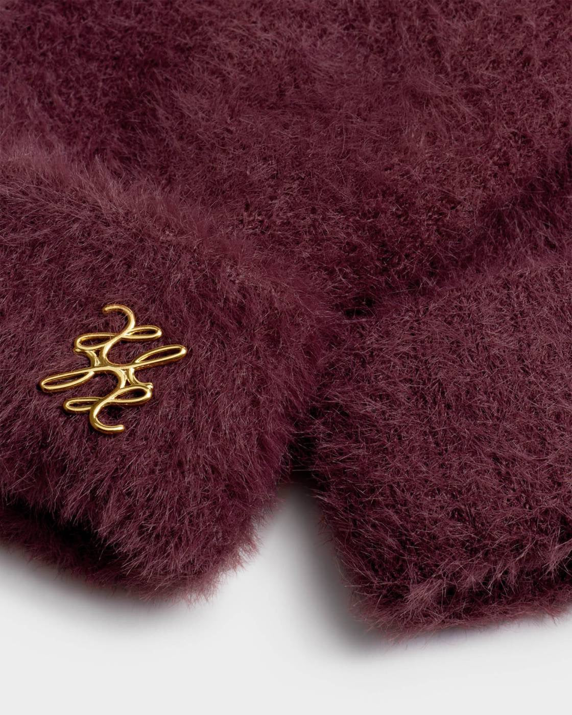 Katie Loxton - Gift Boxed - Soft Knit Gloves - Cherry