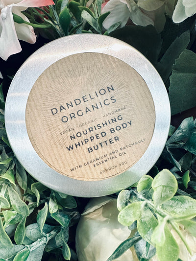 Dandelion Organics - Geranium & Patchouli - Body Butter - 100g