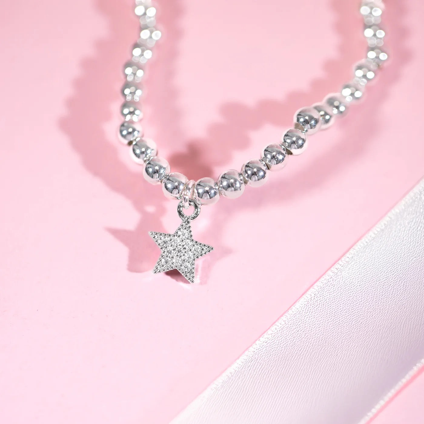 Letterbox Love - Graduation - BOXED Silver Plated Stretch Bracelet