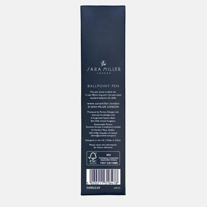Sara Miller Peacock Parade Ballpoint Pen - Boxed Single