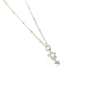 Juno Two Star Necklace - Silver - Clementine Jewellery