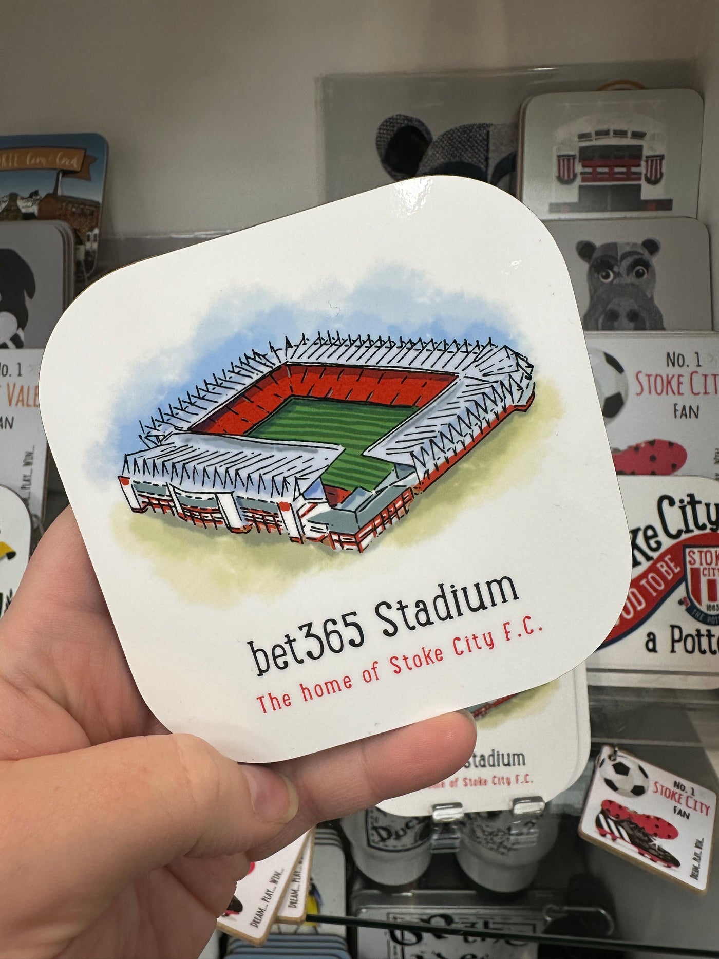 Stoke City - Bet 365 Stadium - Home of Stoke City F.C Coaster