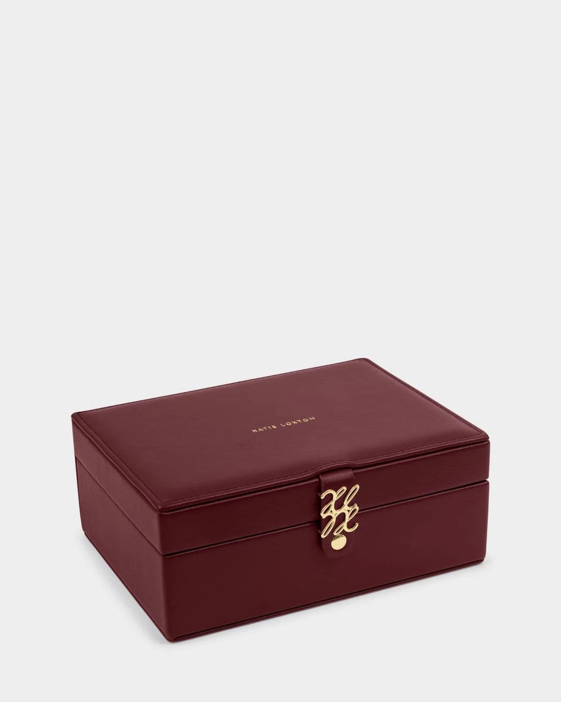 Katie Loxton -  Large Signature Jewellery Box - Cherry