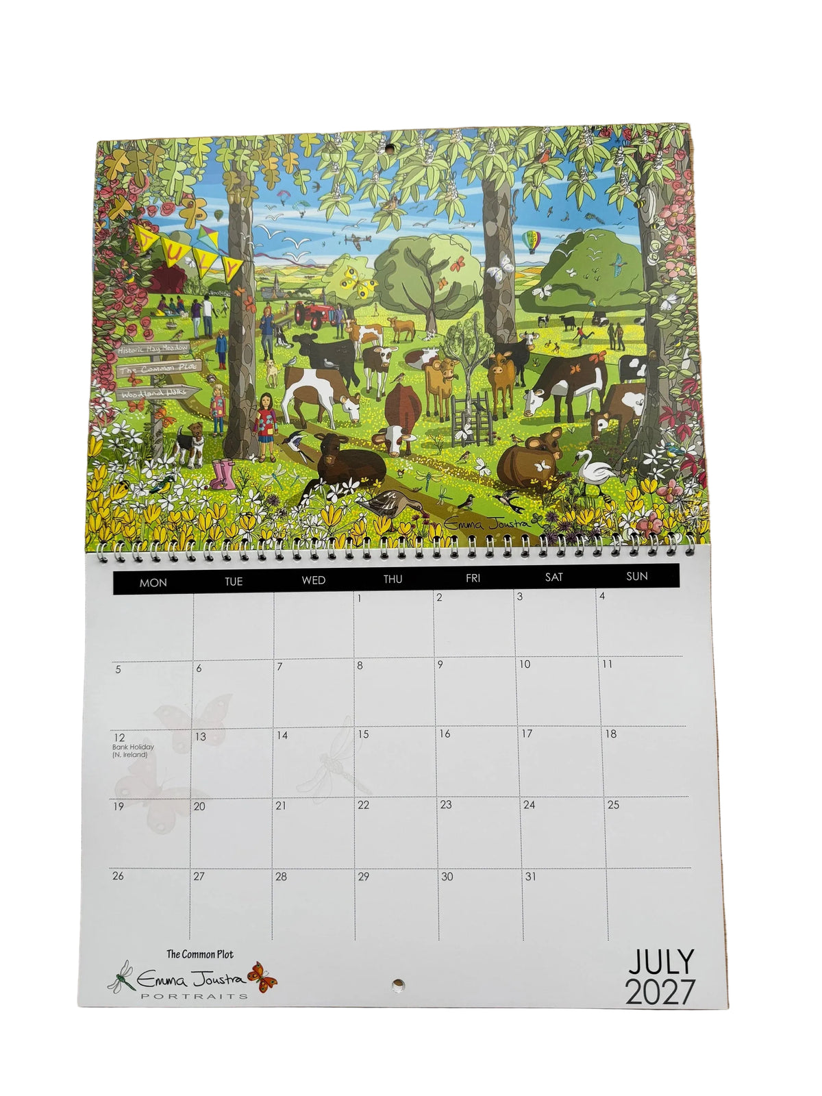 Emma Joustra 2027 Calendar - There’s no place like Stone