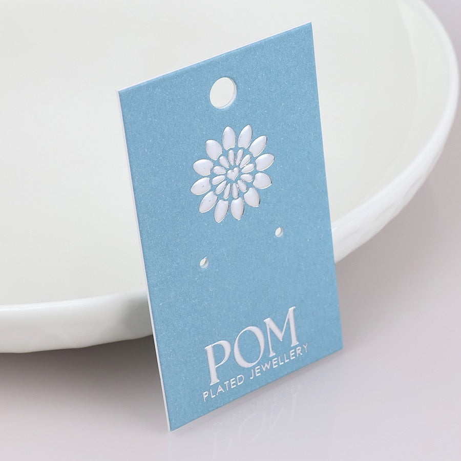 POM Honey Bee Stud Earrings - Gold