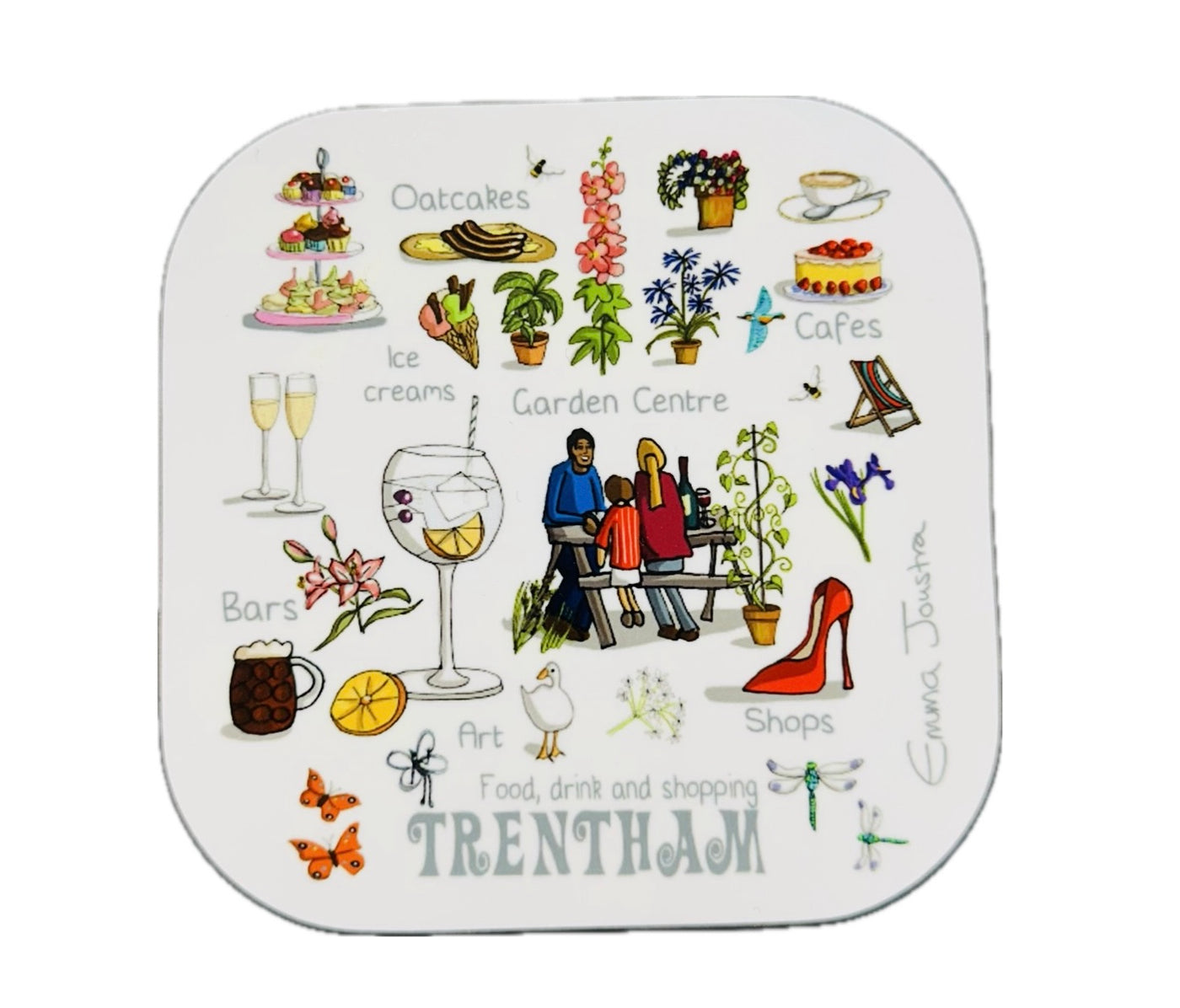 Emma Joustra - TRENTHAM Coaster - Food Drink & Shopping