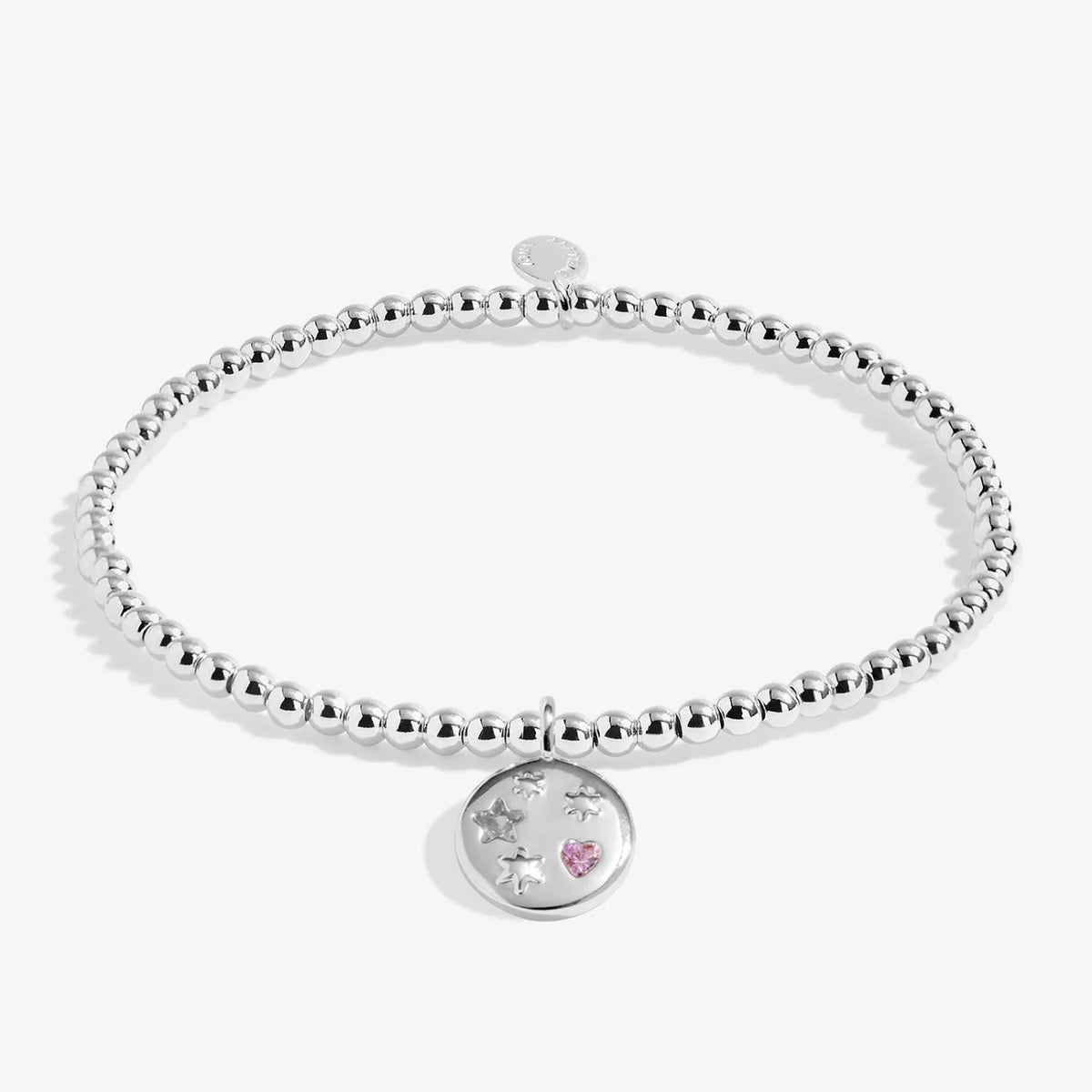 Joma Jewellery - A Little Merry Christmas Lovely Granddaughter - Silver Plated Bracelet