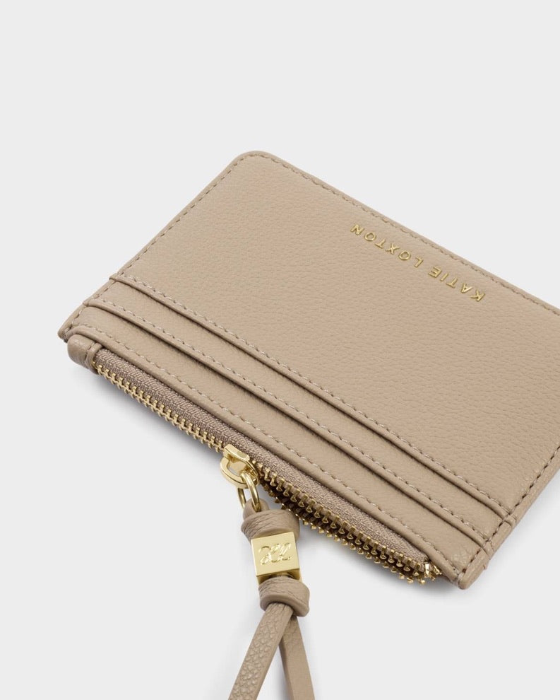Katie Loxton - Lottie - Coin &amp; Card Holder - Light Taupe