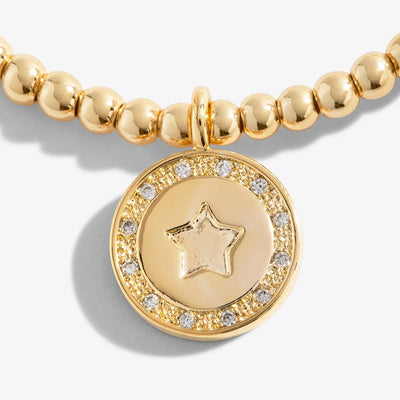 Joma Jewellery - Golden Glow  "A Little Happy Birthday" Bracelet - Gold