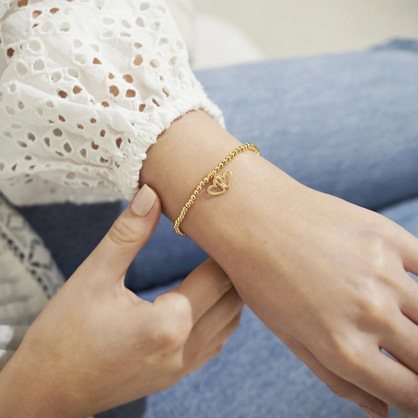 Joma Jewellery - Golden Glow  "A Little Beautiful Friend" Bracelet - Gold