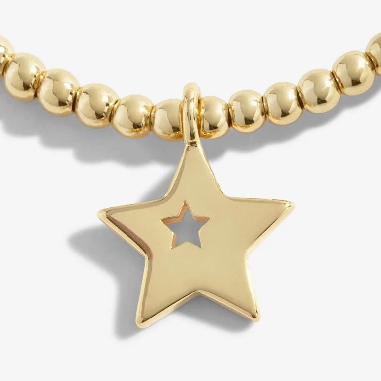 Joma Jewellery - Golden Glow  "A Little Good Luck" Bracelet - Gold