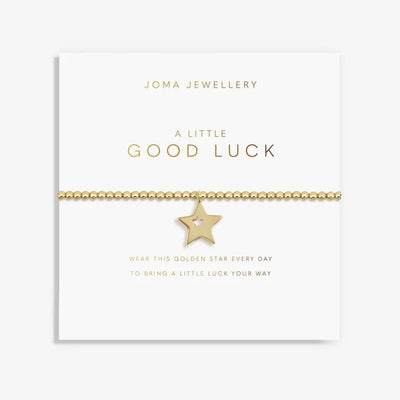 Joma Jewellery - Golden Glow  "A Little Good Luck" Bracelet - Gold