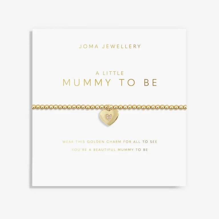 Joma Jewellery - Golden Glow  "A Little Mummy to Be" Bracelet - Gold