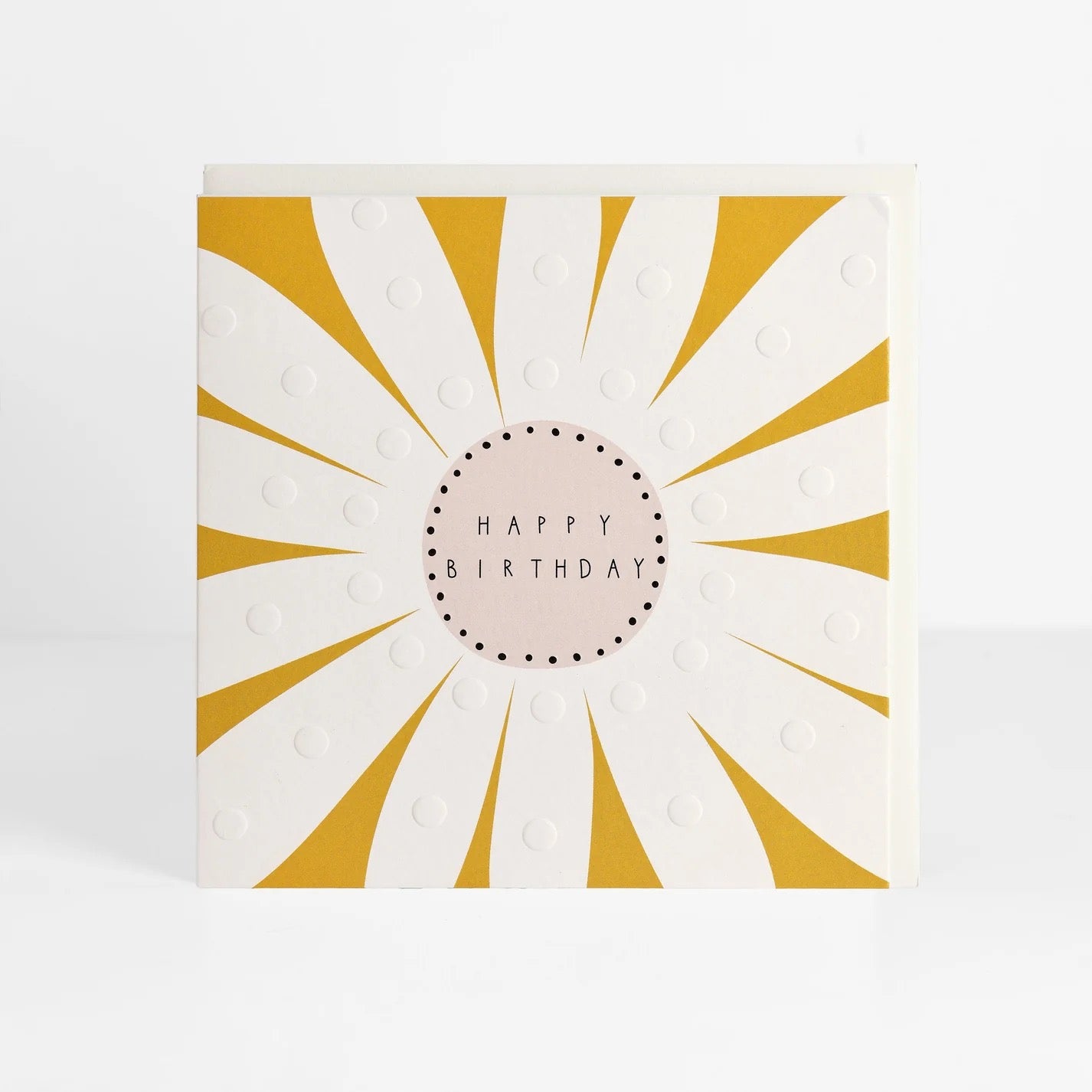 Happy Birthday - Daisy Flower - Card- Belly Button