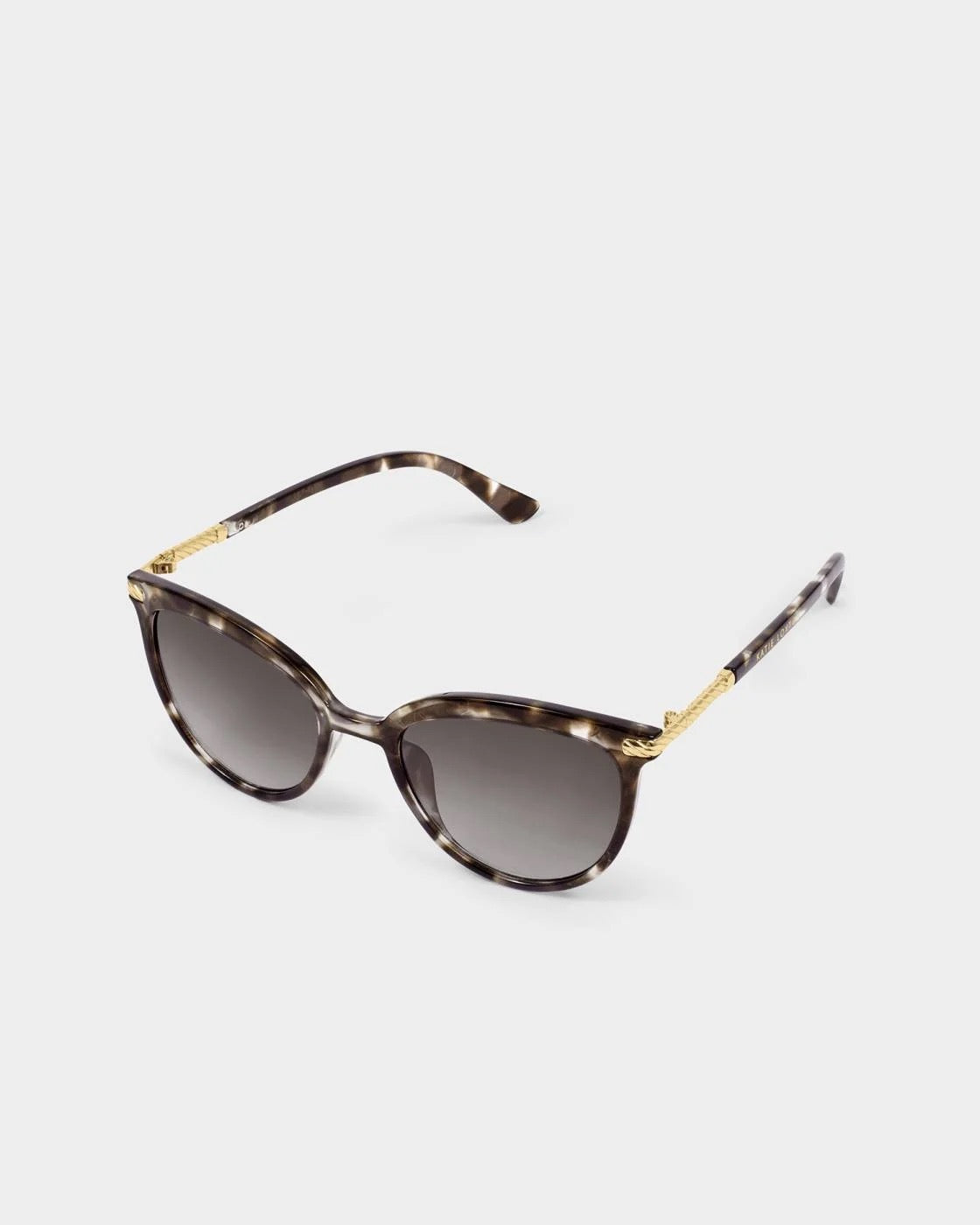 Katie Loxton - Ravello Round Sunglasses - Transparent Light Tortoiseshell