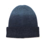 POM - Mens  - Oliver Ombre Knitted Beanie Hat - Navy/Denim Blue