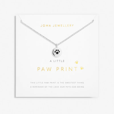Joma Jewellery -  'A Little Paw Print' Necklace
