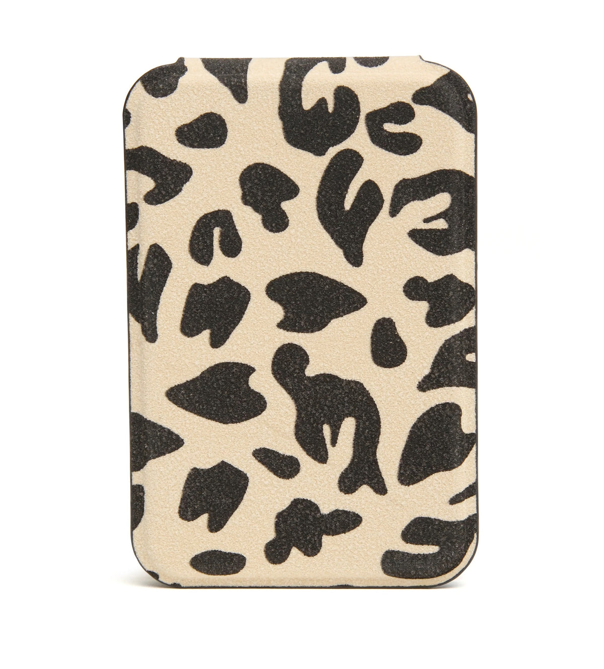 Alice Wheeler - Animal Print - Mini Folding Compact Mirror - Black Leopard