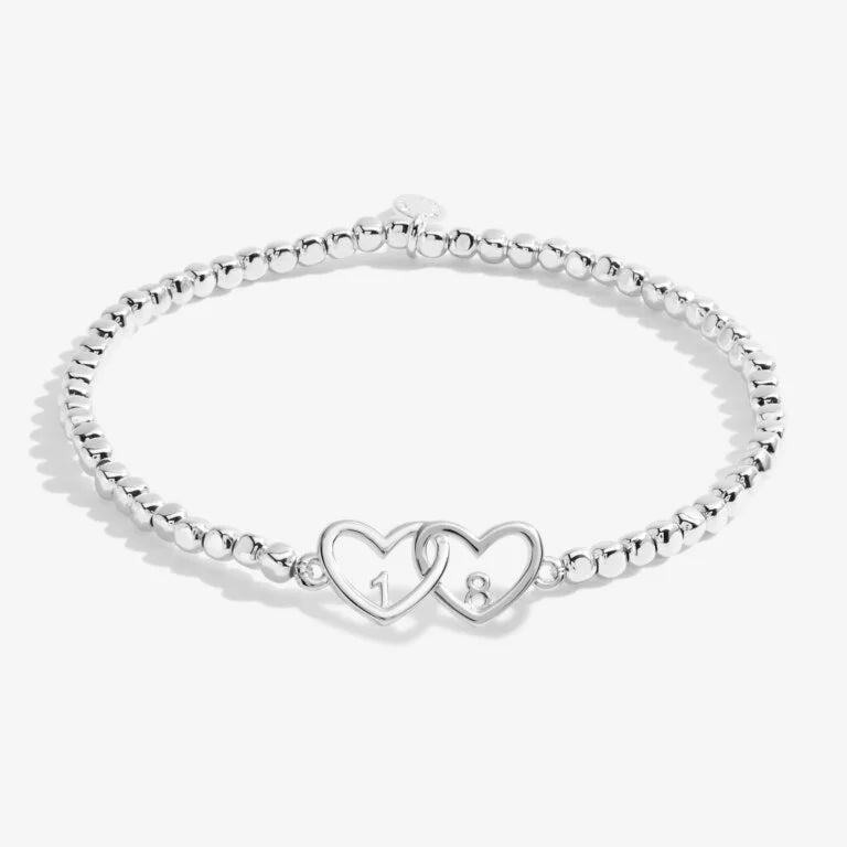 Joma Jewellery Forever Yours Bracelet - "Happy 18th Birthday' Bracelet