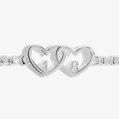 Joma Jewellery Forever Yours Bracelet - "Happy 18th Birthday' Bracelet