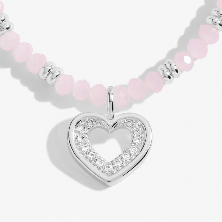 Joma Jewellery Live Life in Colour  - A Little 'Beautiful Friend' Bracelet - Pink