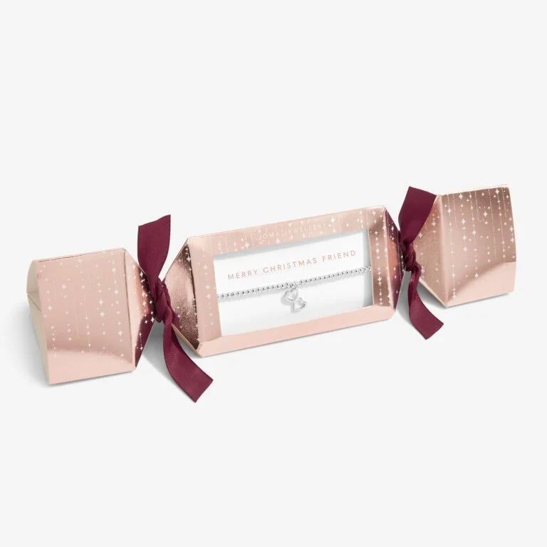 Joma Jewellery Christmas Cracker Bracelet - Fabulous Friend - Blush Pink