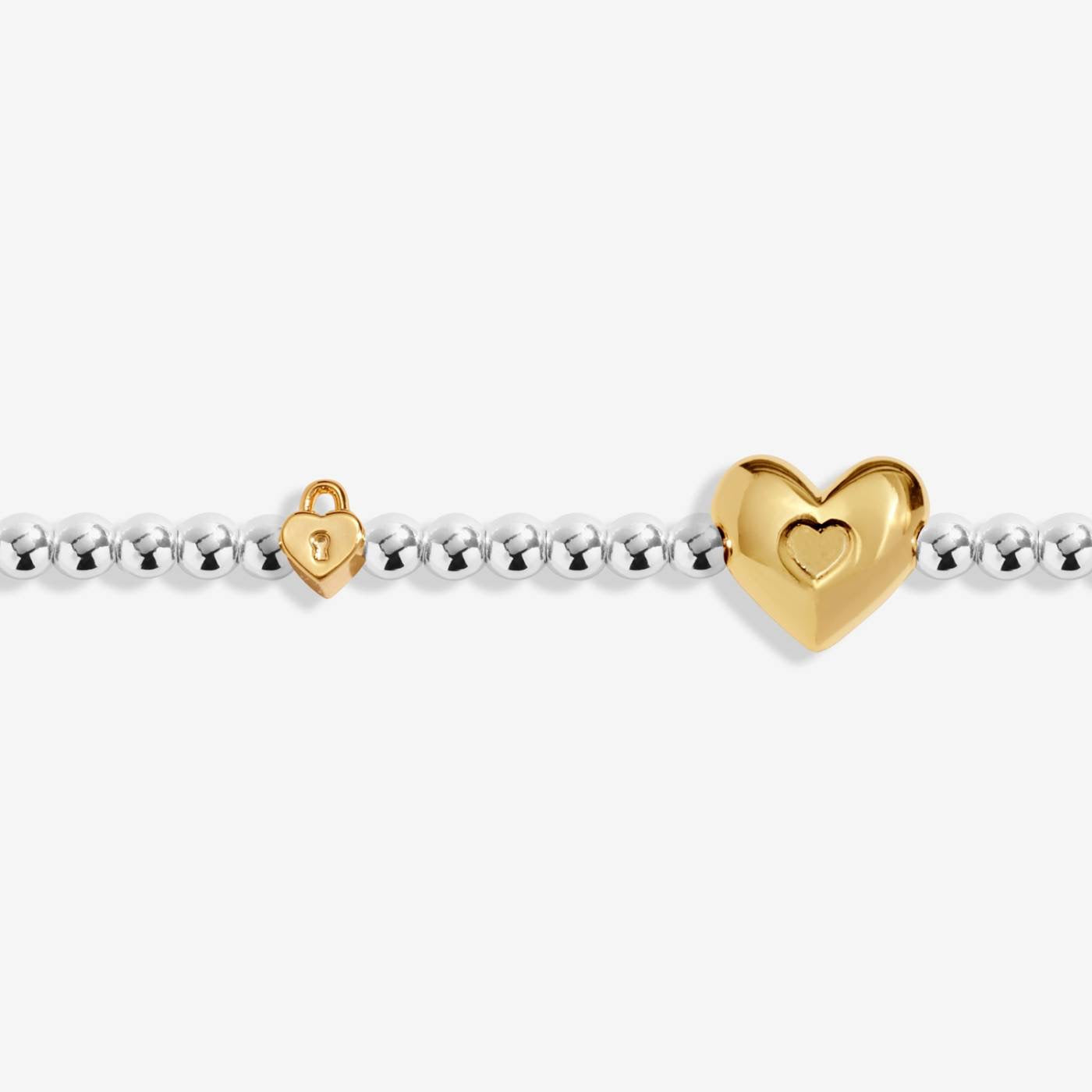 Joma Jewellery - A Little October Birthday Girl - Birth Month - Silver &amp; Gold Plated Bracelet
