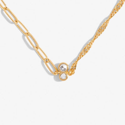 Joma Jewellery - Stacks of Style CZ Set of 2 Bracelets - Gold