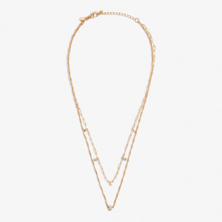 Joma Jewellery - Stacks of Style CZ Set of 2 Necklaces - Gold
