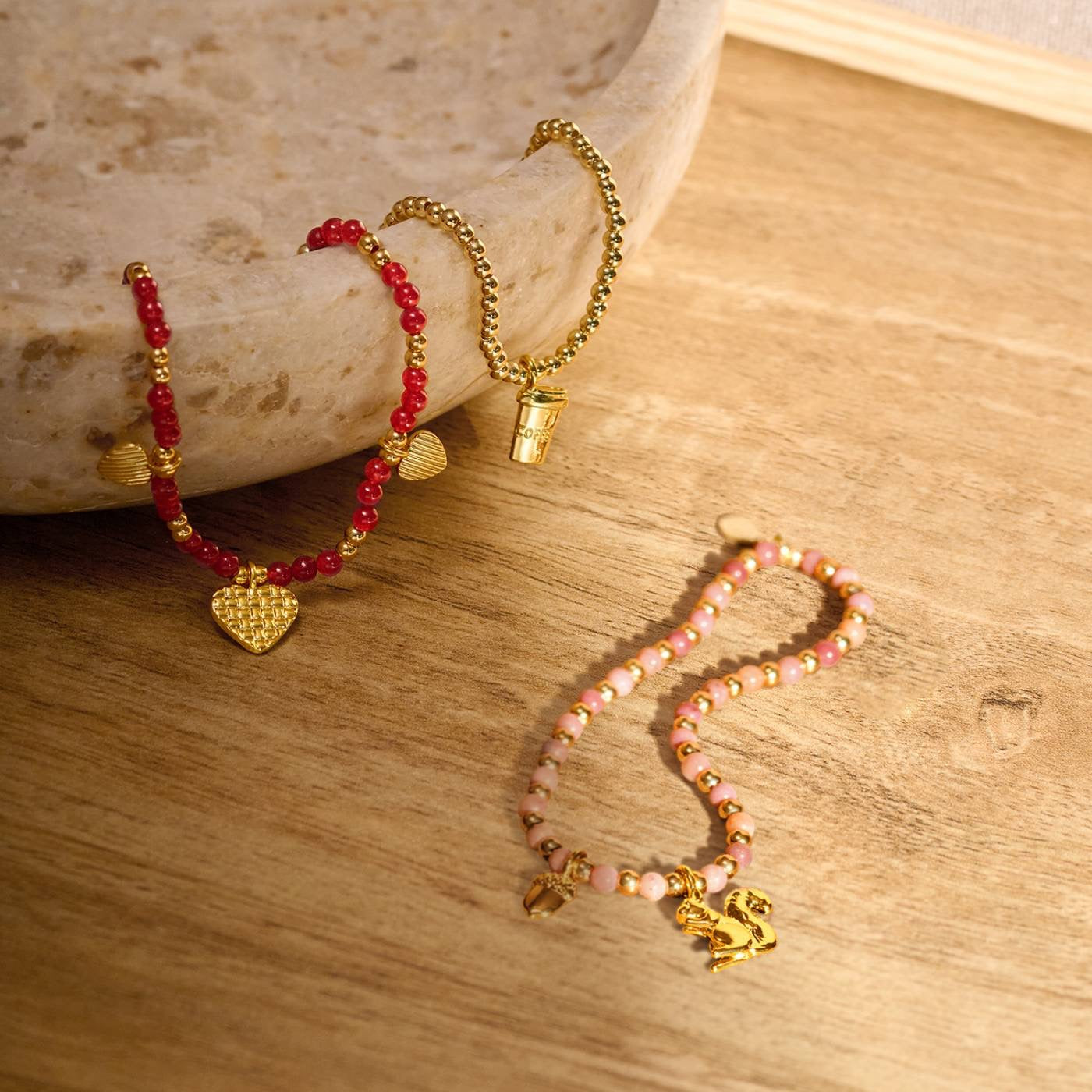 Joma Jewellery - Autumns Calling - A Little Pumpkin Spice &amp; All Things Nice - Gold Plated Bracelet