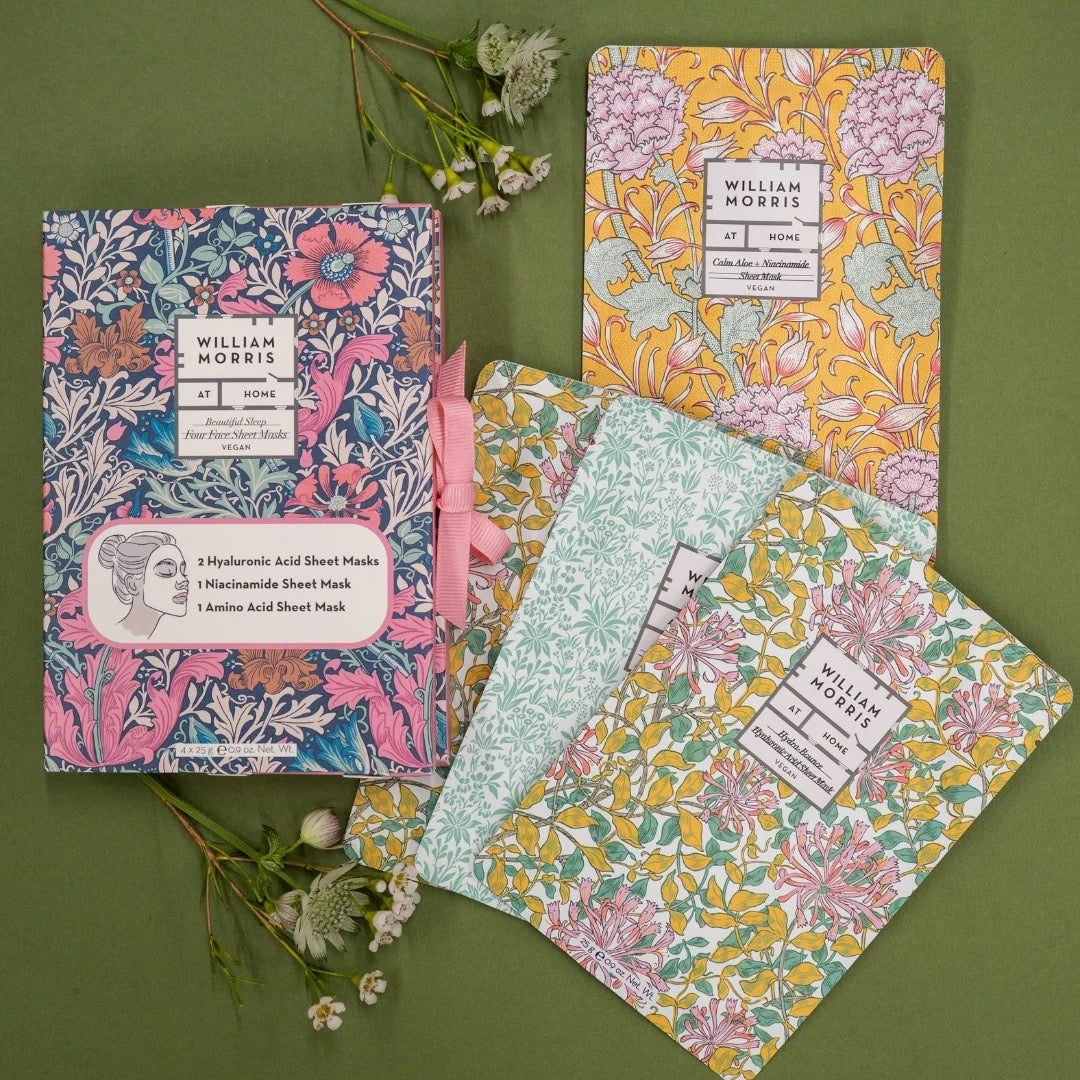 William Morris at Home - Face Masks Collection - Set of 4
