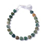 Carrie Elspeth - Gemstone Hearts Beaded Bracelet - Green Multi Tone