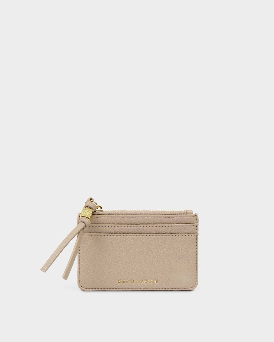 Katie Loxton - Lottie - Coin &amp; Card Holder - Light Taupe
