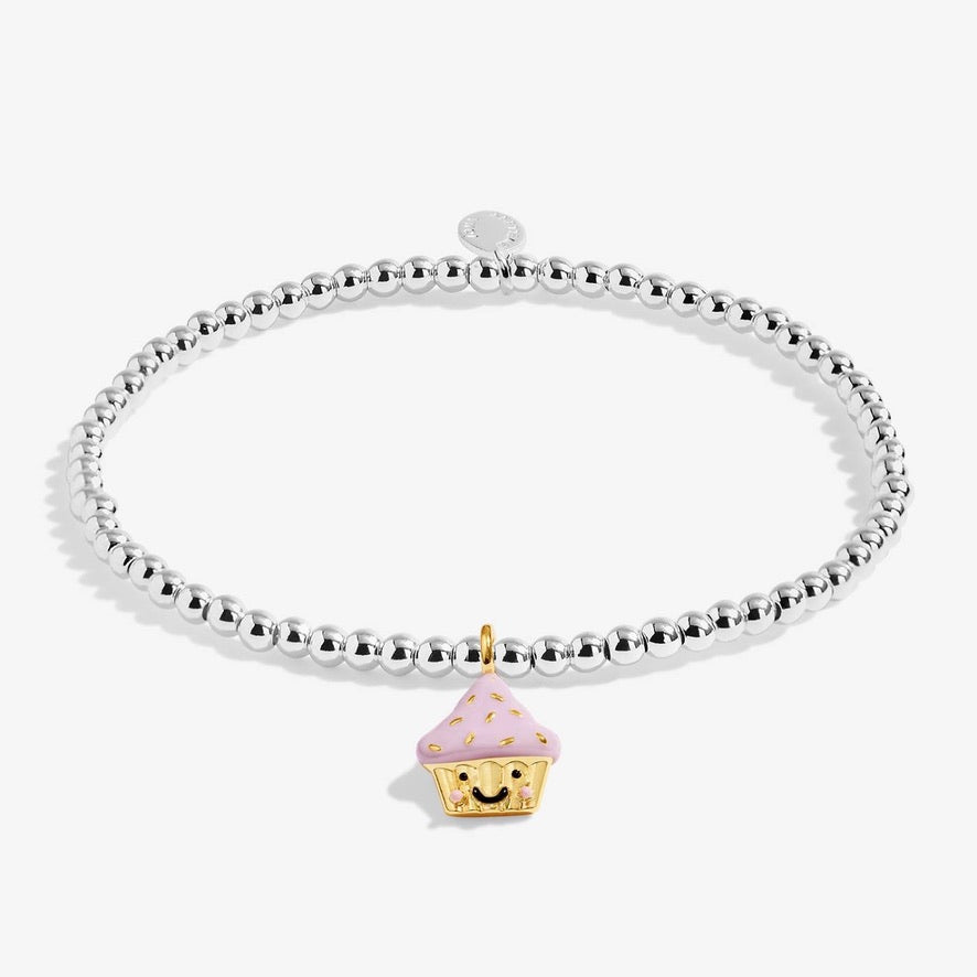 Jomees KIDS - A Little Sprinkle Kindness Everywhere -  Silver Stretch Bracelet