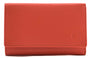 Mala Leather - Origin Medium Tri-Fold & Zip Purse (3698 5)- Orange