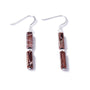 Carrie Elspeth - Molten Bronze Drop Earrings - Brown