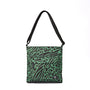 Roka Kennington B Medium Crossbody Bag -Sustainable Nylon - Mixed Animal Artichoke [Limited Edition]