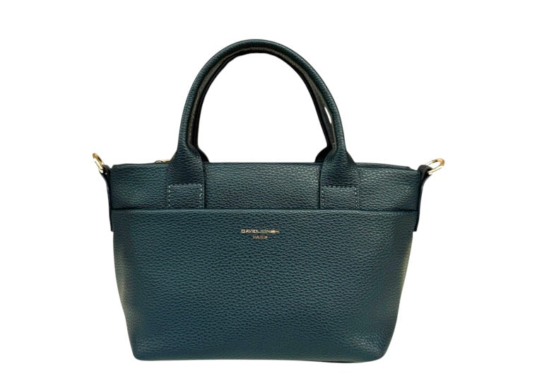 David Jones - (NVCM8324) - Small Grab Handbag - Twilight Teal