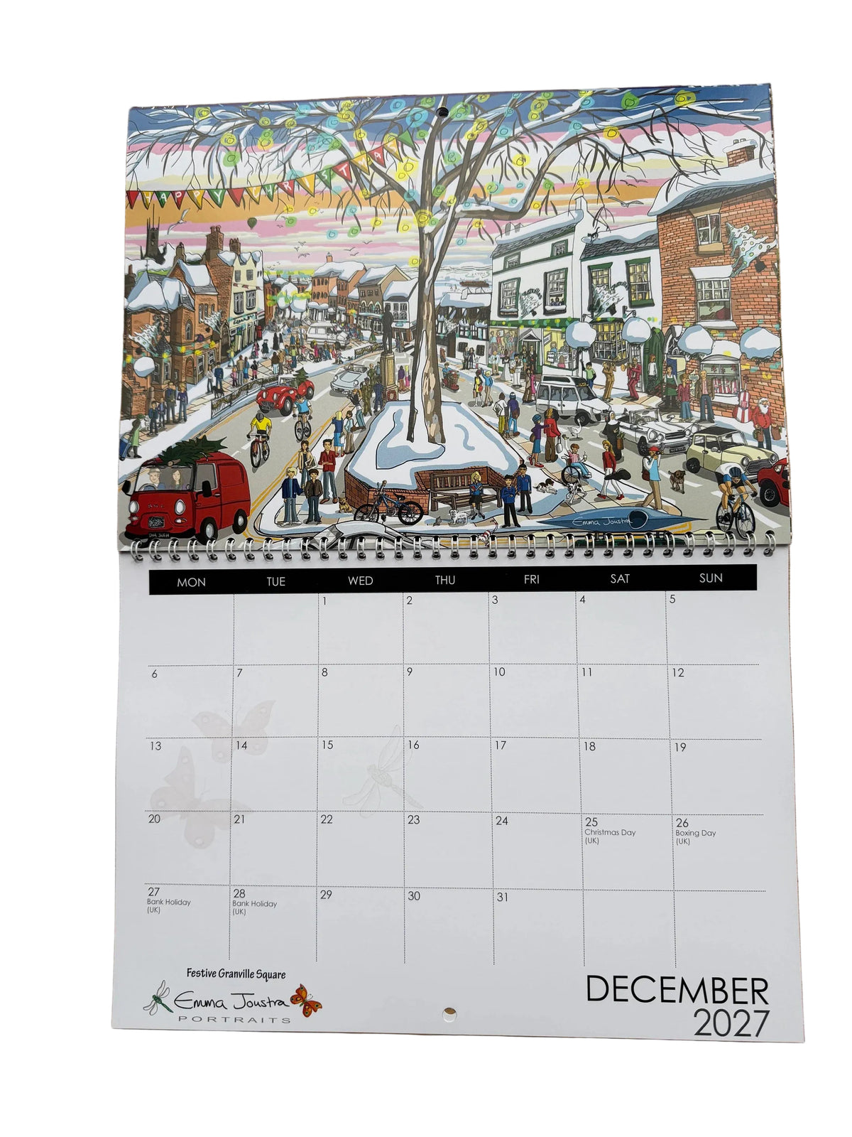Emma Joustra 2027 Calendar - There’s no place like Stone