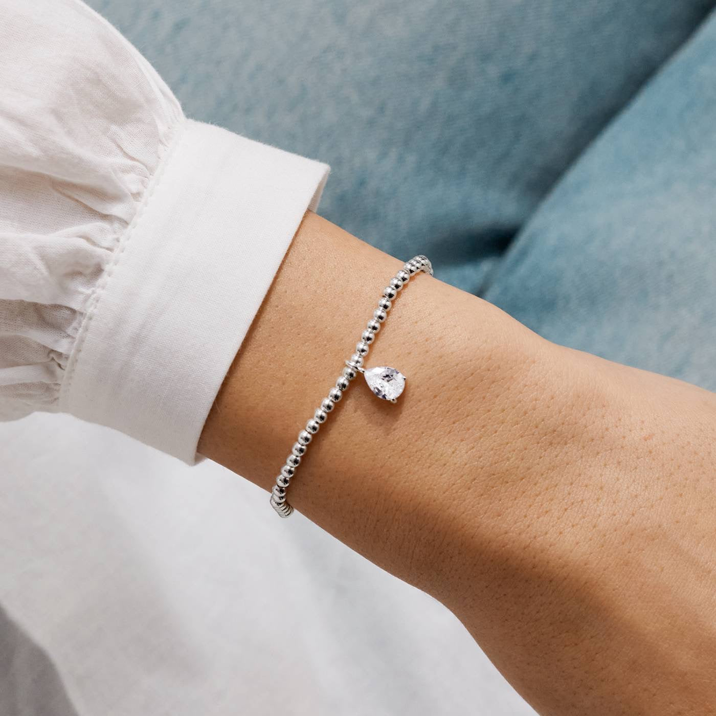 Joma Jewellery - 'A Little Never Forgotten' Bracelet -Silver Plated