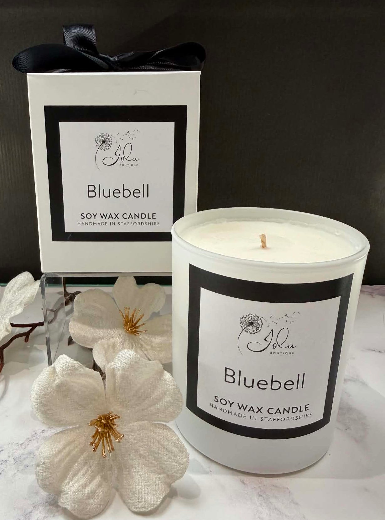 Jolu Boutique Bluebell Soy Wax Candle