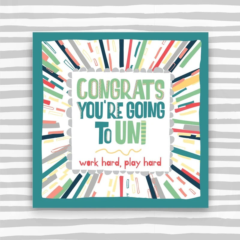 Molly Mae Congrats You're Going to Uni - Card