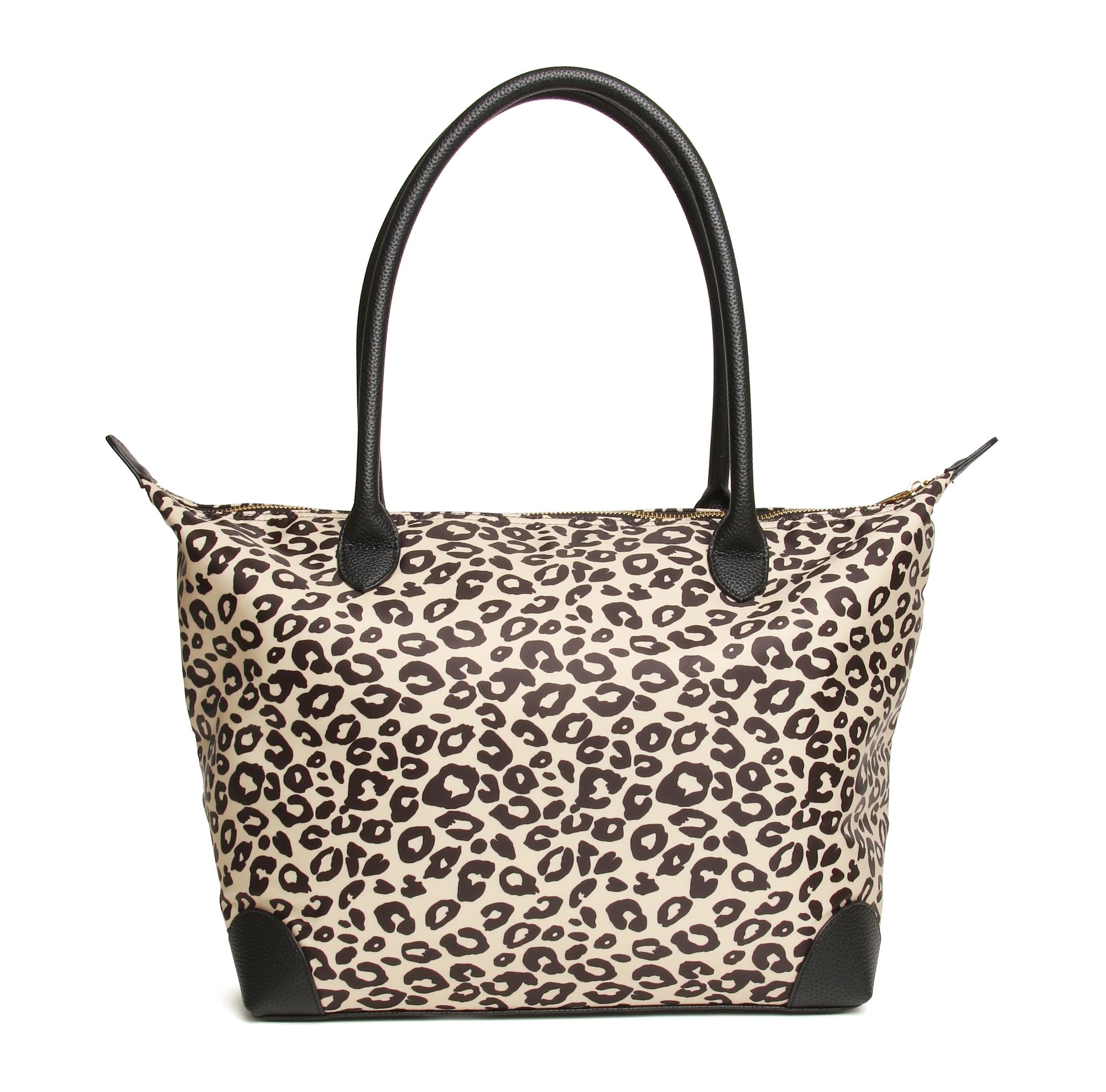 Alice Wheeler- Leopard Print - Shoreditch Large Tote Handbag