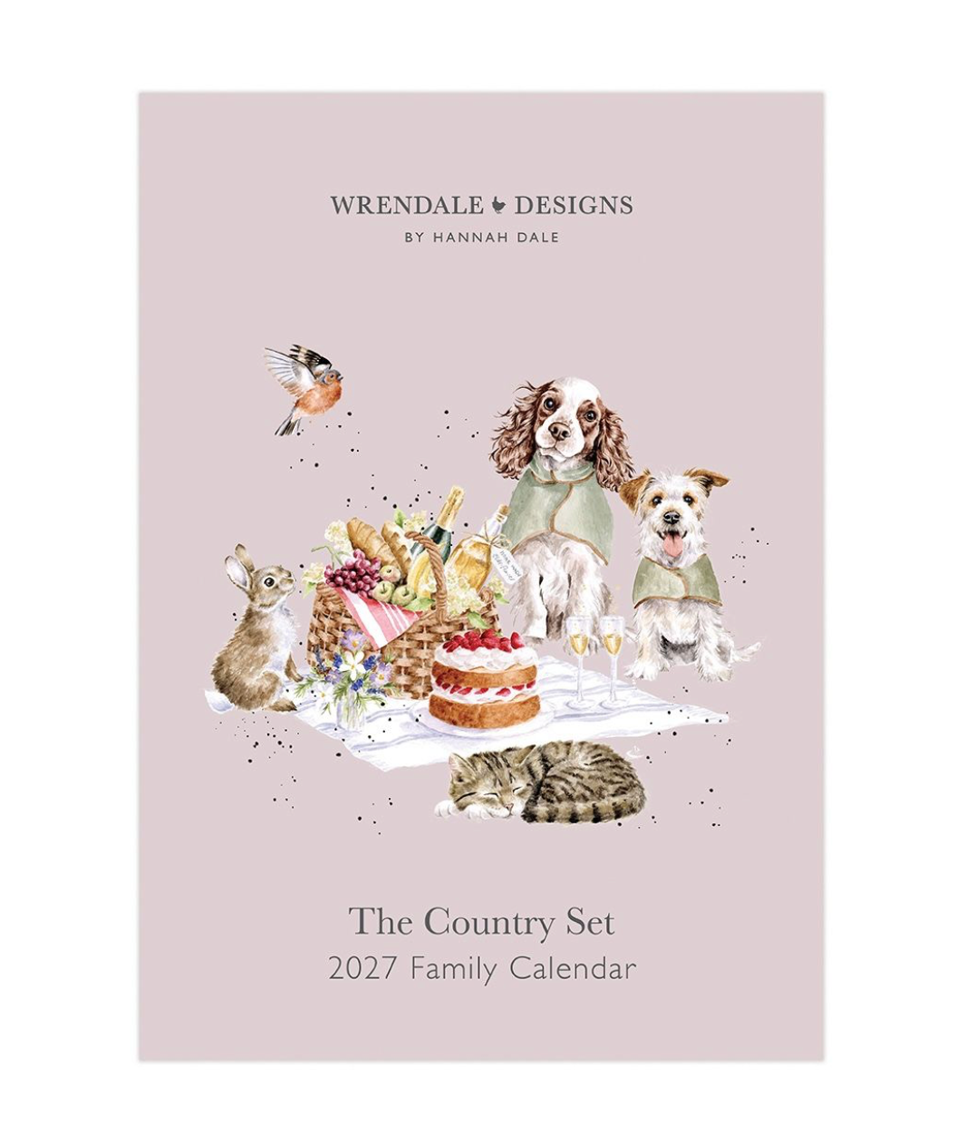 The Country Set - Family Calendar 2027 - Wrendale Designs