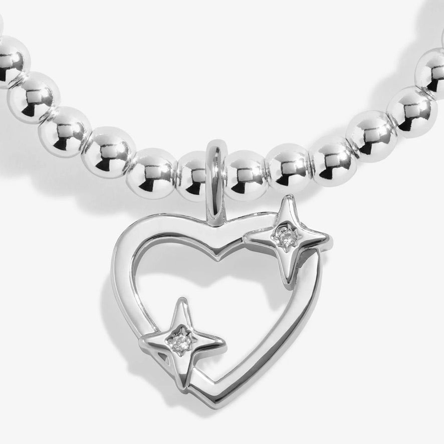 Joma Jewellery - A Little Merry Christmas Super Sister - Silver Plated Bracelet