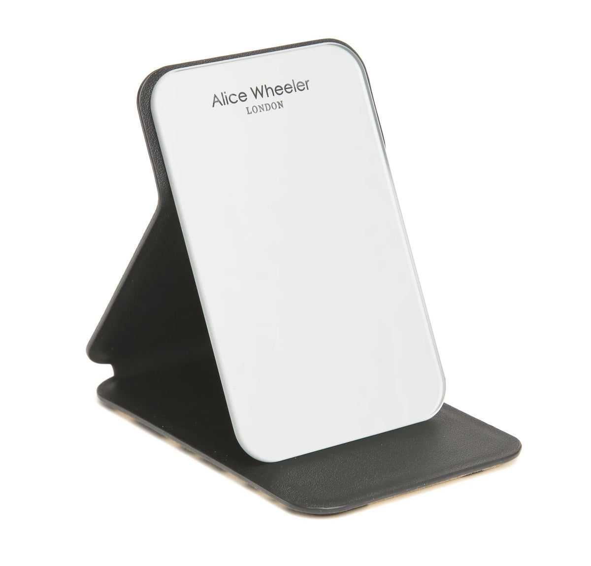 Alice Wheeler - Animal Print - Mini Folding Compact Mirror - Black Leopard