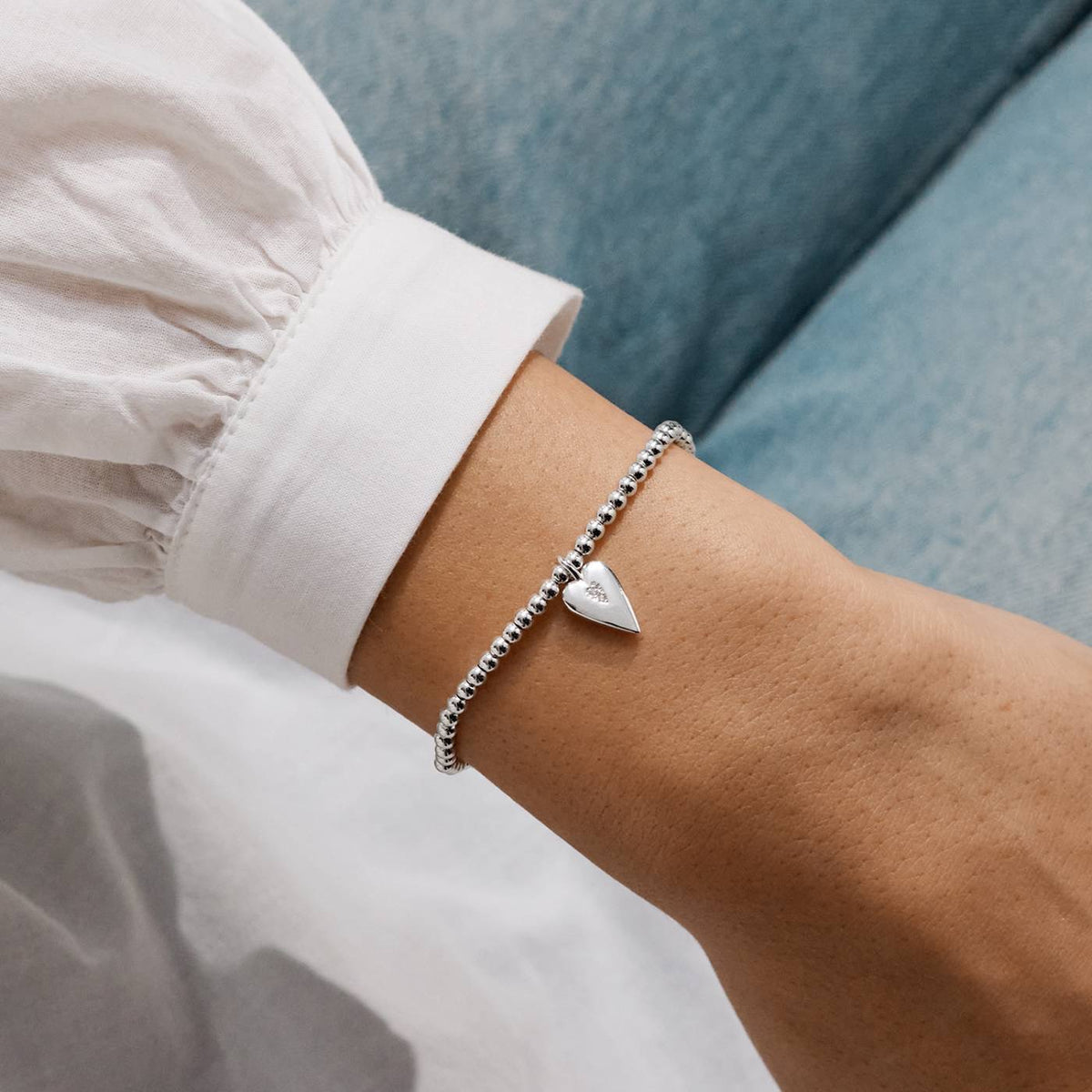 Joma Jewellery - A Little Merry Christmas Wonderful Mum - Silver Plated Bracelet